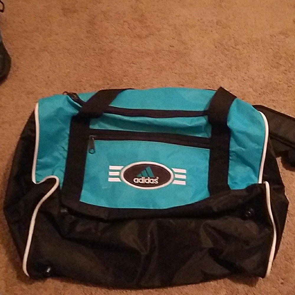 Blue adidas bag